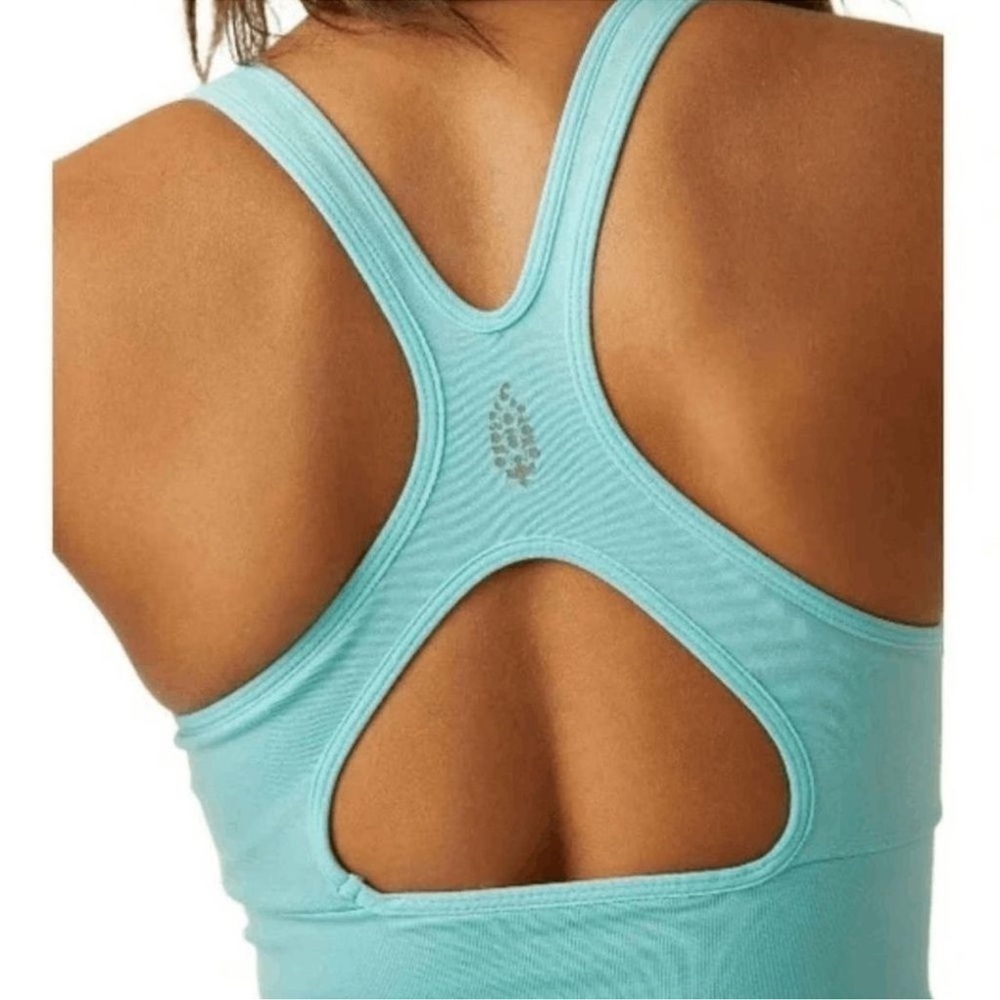 Free People Movement Every Single Time Runsie Romper in Cascade NWT - Picture 4 of 14